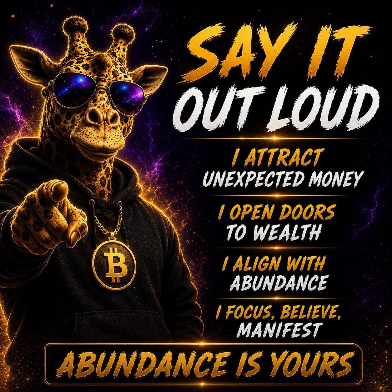Vibrational Manifestation
